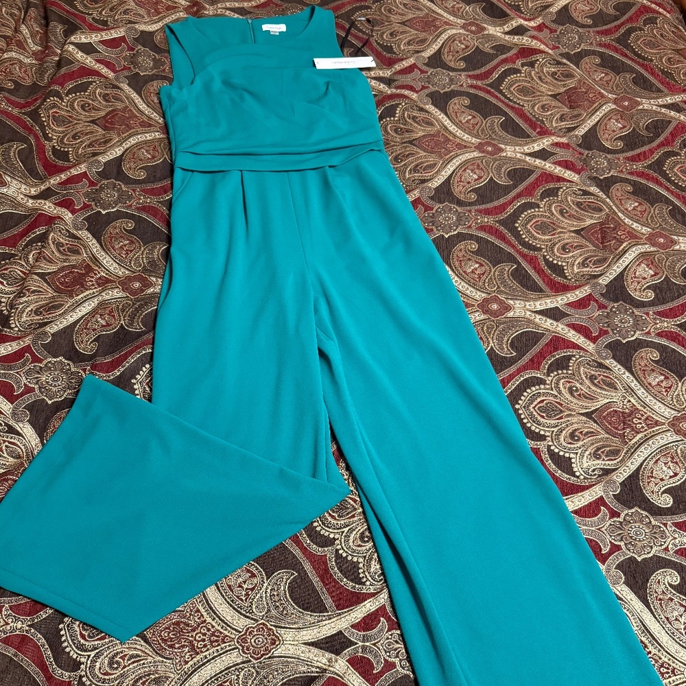 Calvin Klein Jumpsuit (New) Green